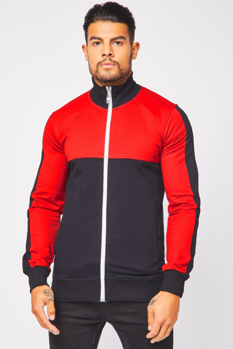 Veste zippée bicolore BRENTINY