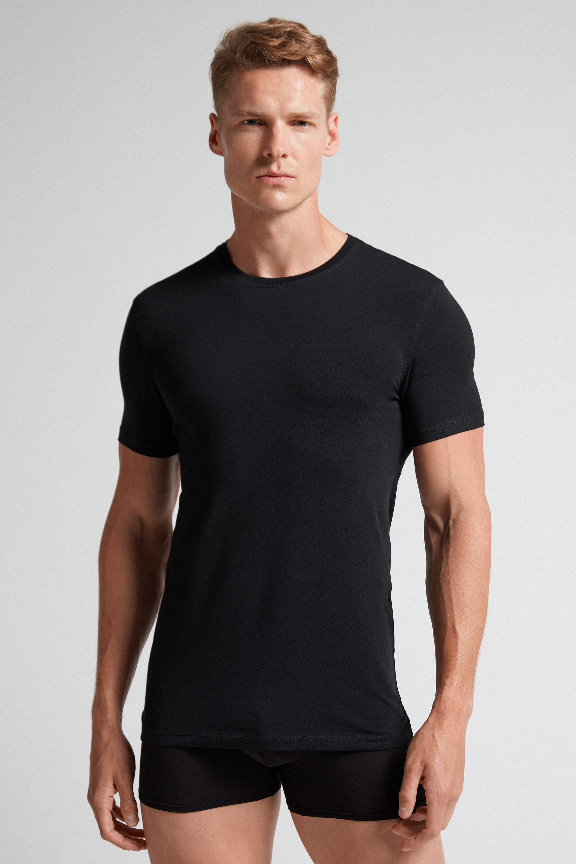 Camiseta de algodão elástico Supima®