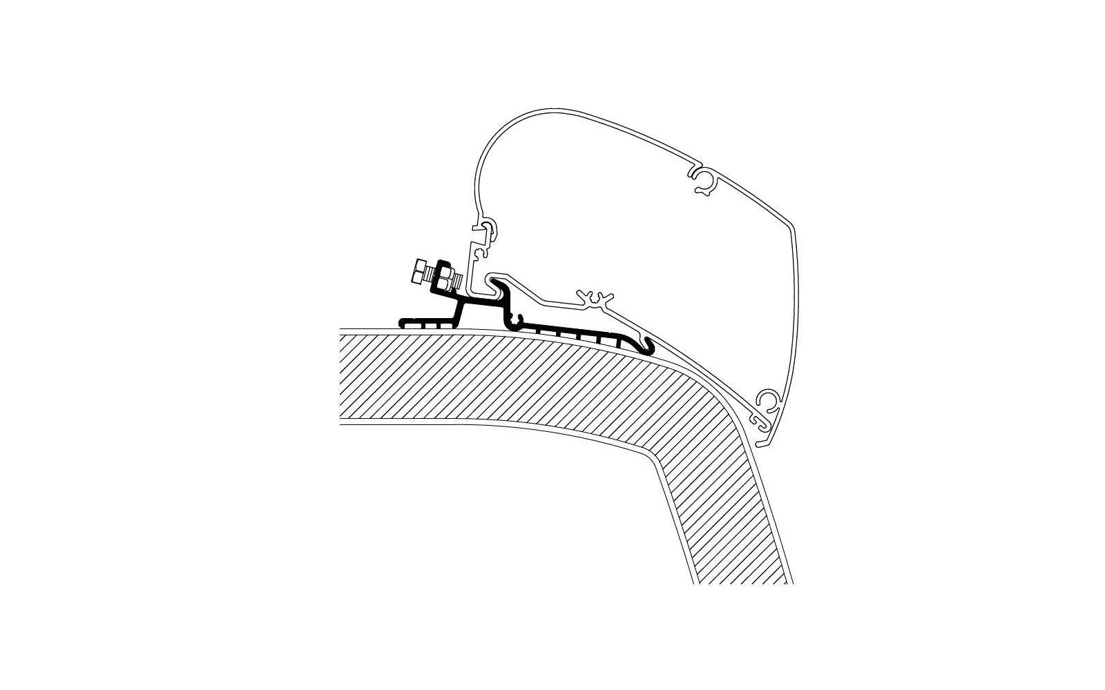 Thule Markisenadapter Hymer SX 6,0m