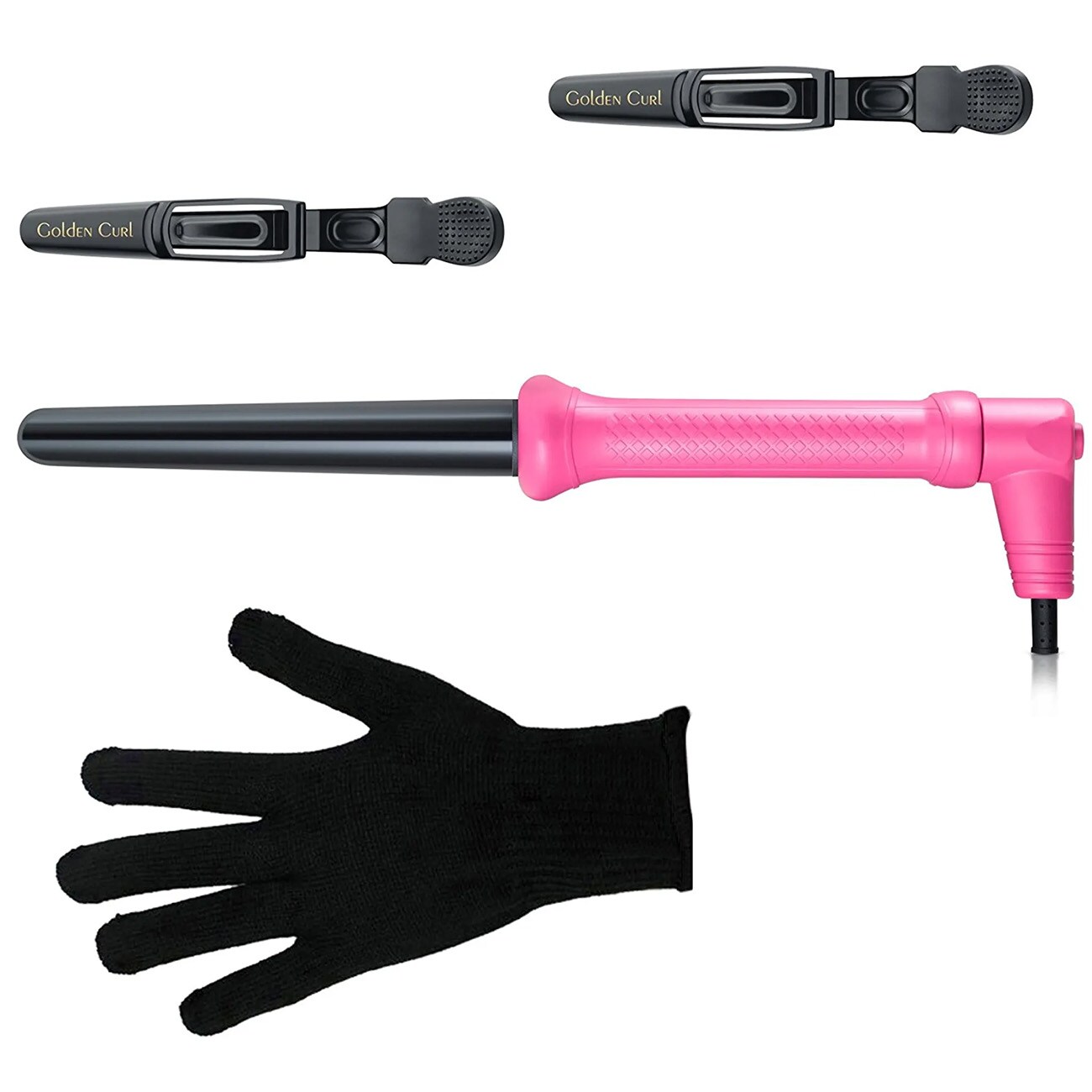 Golden Curl GL506 The Gold 18-25mm Curler schwarz Lockenstab
