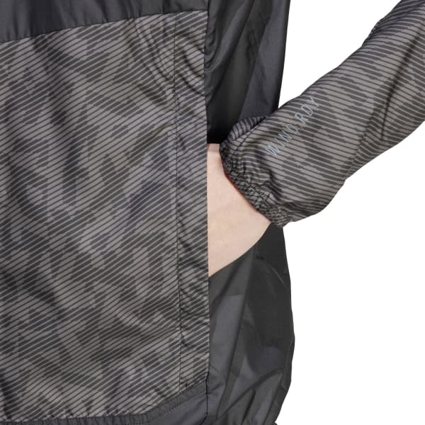 Veste trail ADIDAS TRAIL WIND JKT CHABON/NOIR