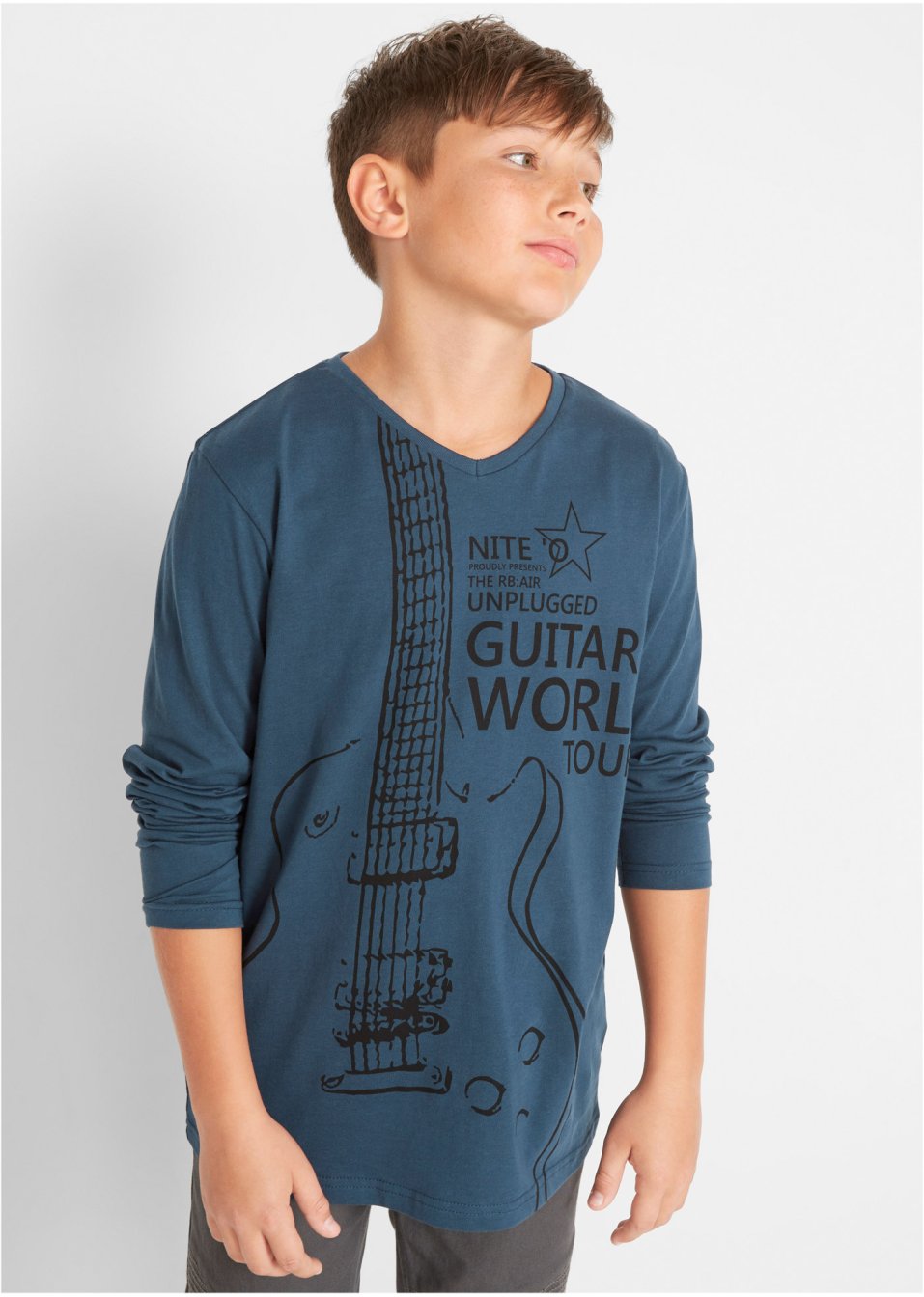 T-shirt manches longues garçon