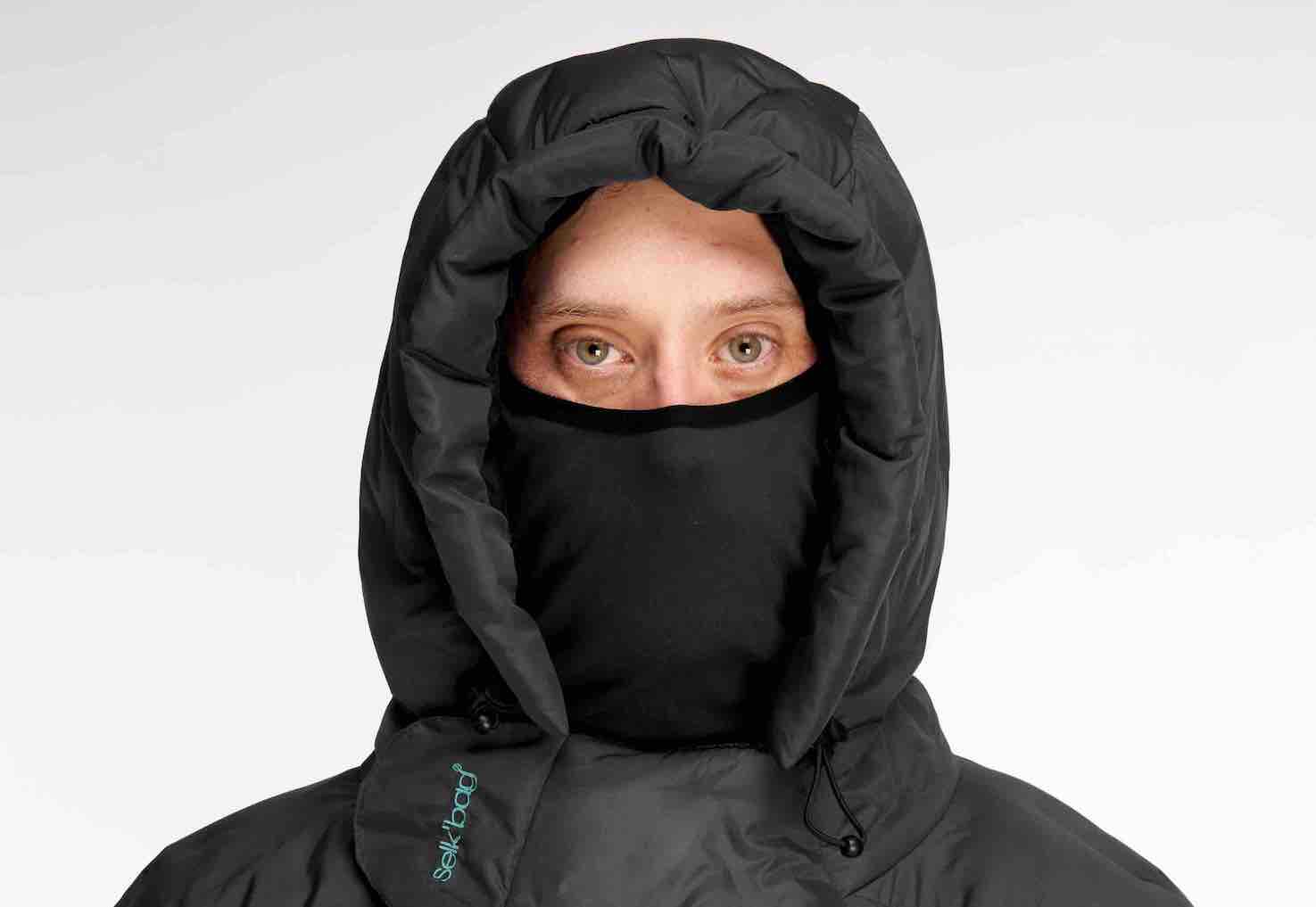 Selk'bag Original Zwart Gerecycleerde Slaapzak - L