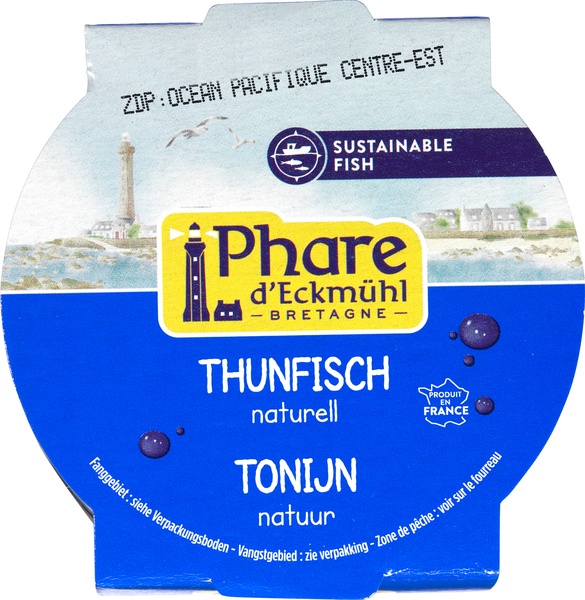 Phare d’Eckmühl Tonijn Naturel (160 gr)