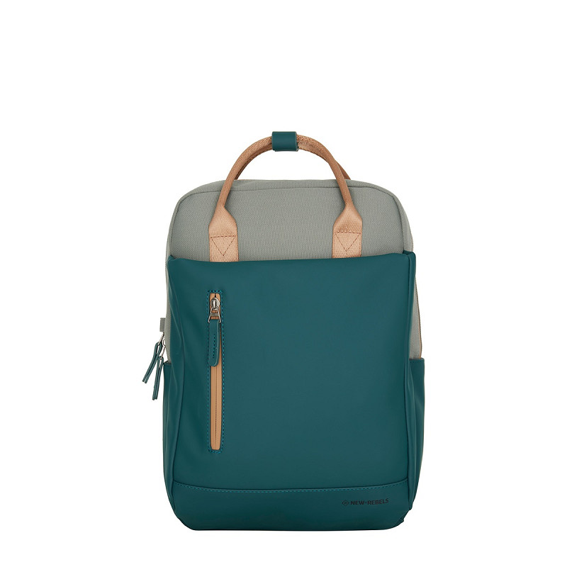 New Rebels Ferron Miami Backpack Laptop 13 inch Petrol