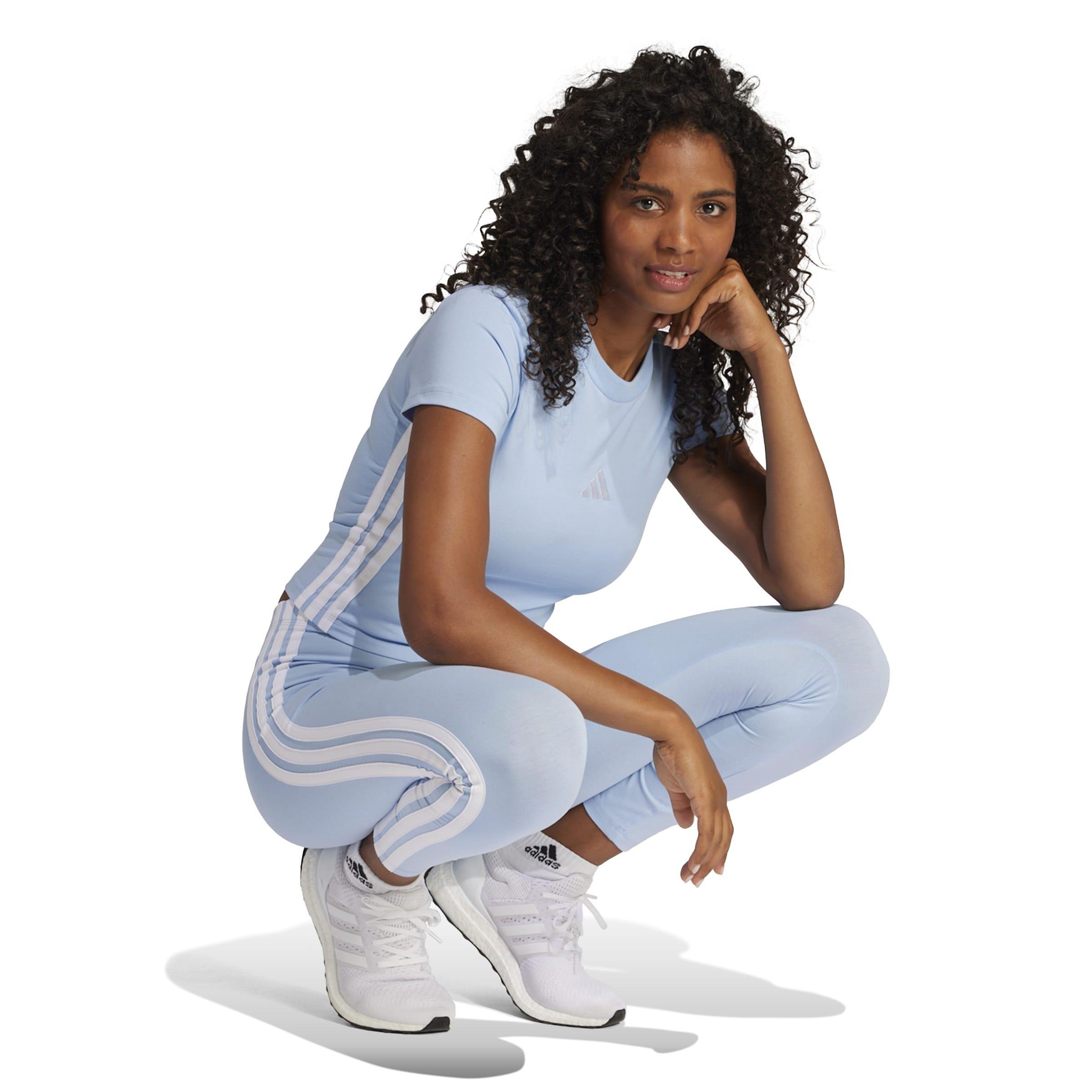 adidas Essentials 3 Stripe Leggings Womens