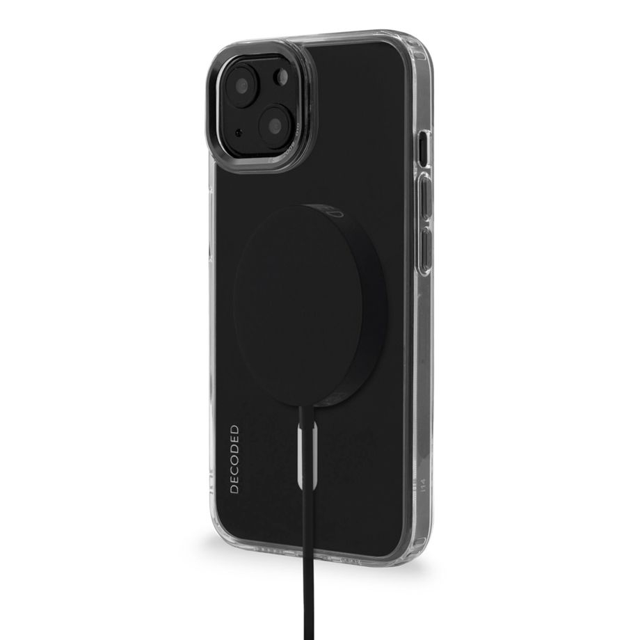 iPhone 14 MagSafe ClearCase Schutzhülle aus Recycelten Materialien (D23IPO14BCT2AE) - Transparent