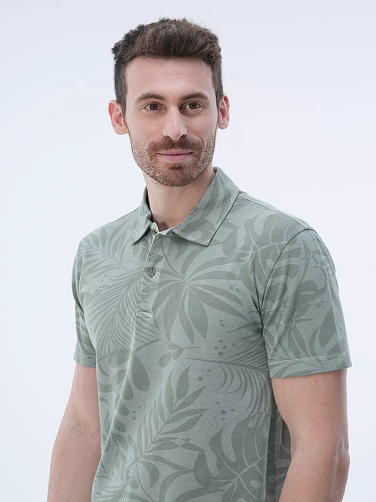 WOOLRICH Poloshirt hellgrün