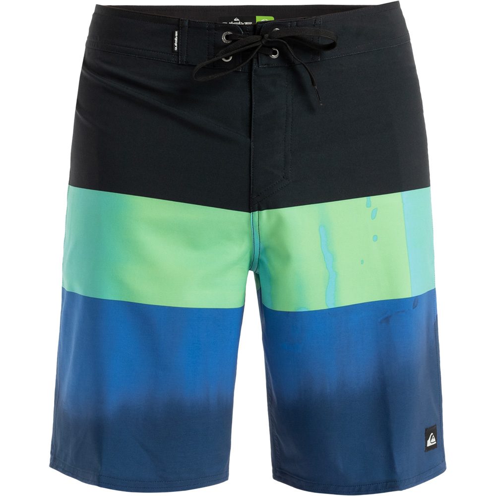 Quiksilver Surfsilk Straight Leg 20 Boardshorts Herren nebulas blue bloomfade