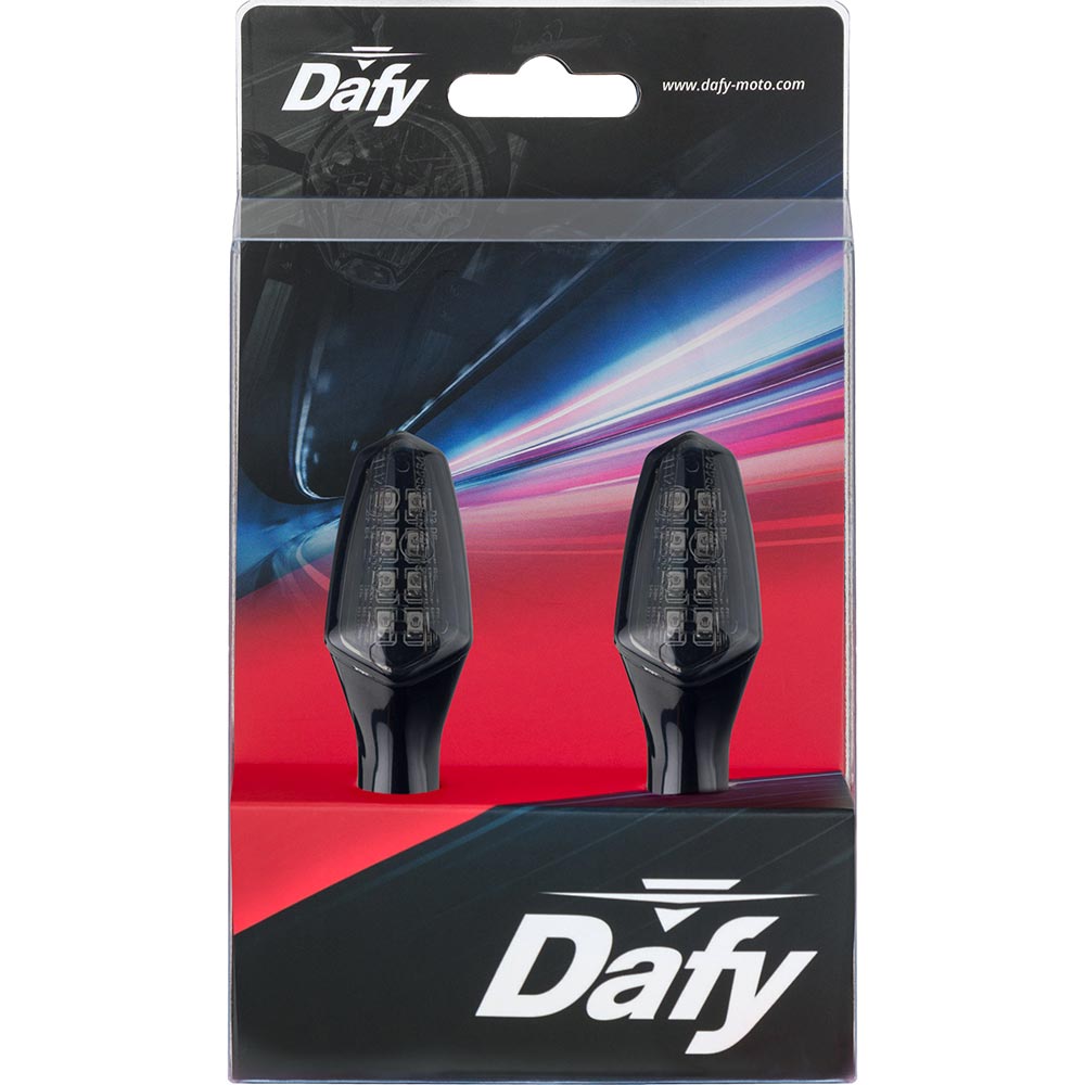 Dafy Moto - Clignotants LED Gan Noir