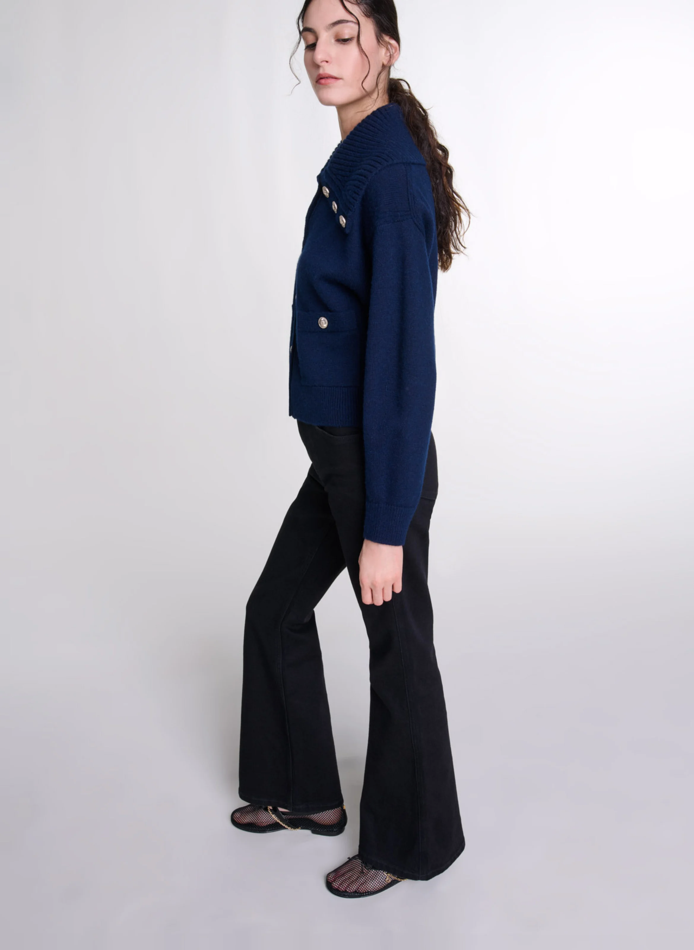 Jean flare | Noir