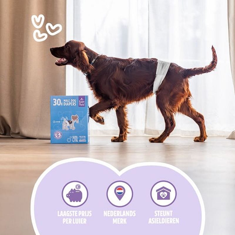 EasyPets Hondenluiers Reu Hond | M/L | 20044.3