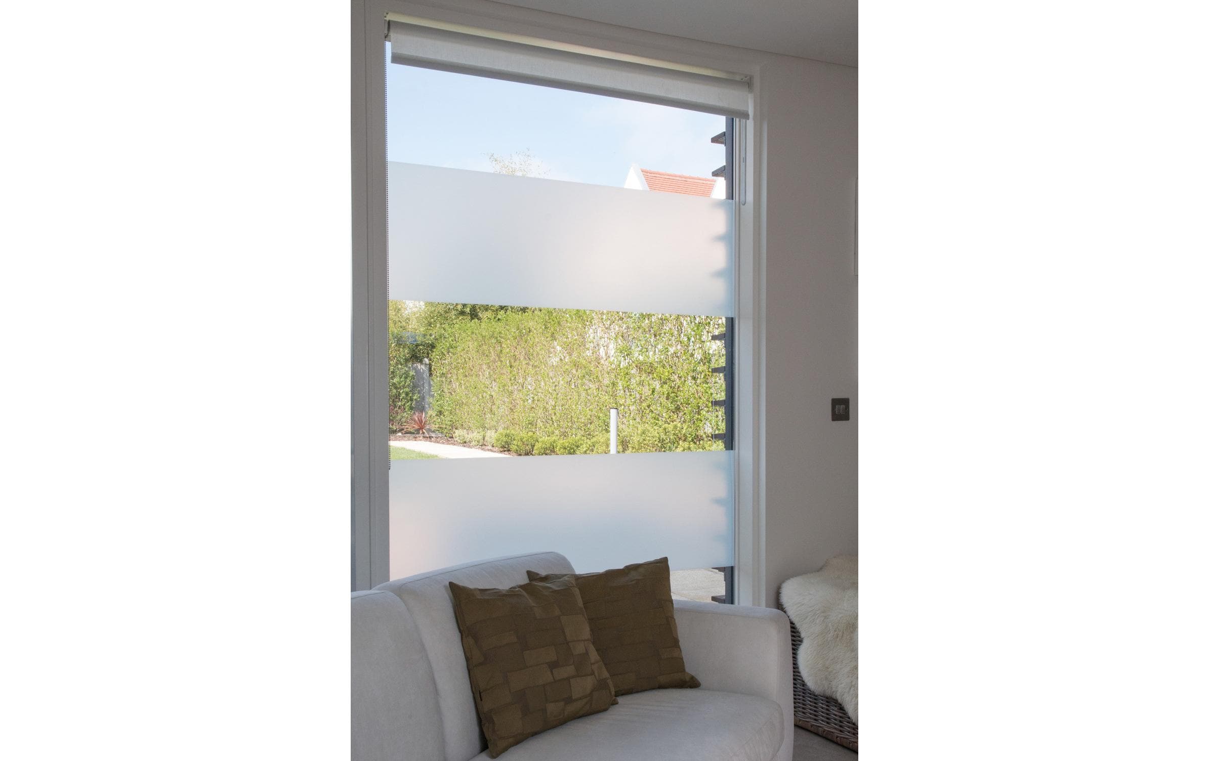 Fensterfolie Milky 45 x 150 cmSichtschutzfolie