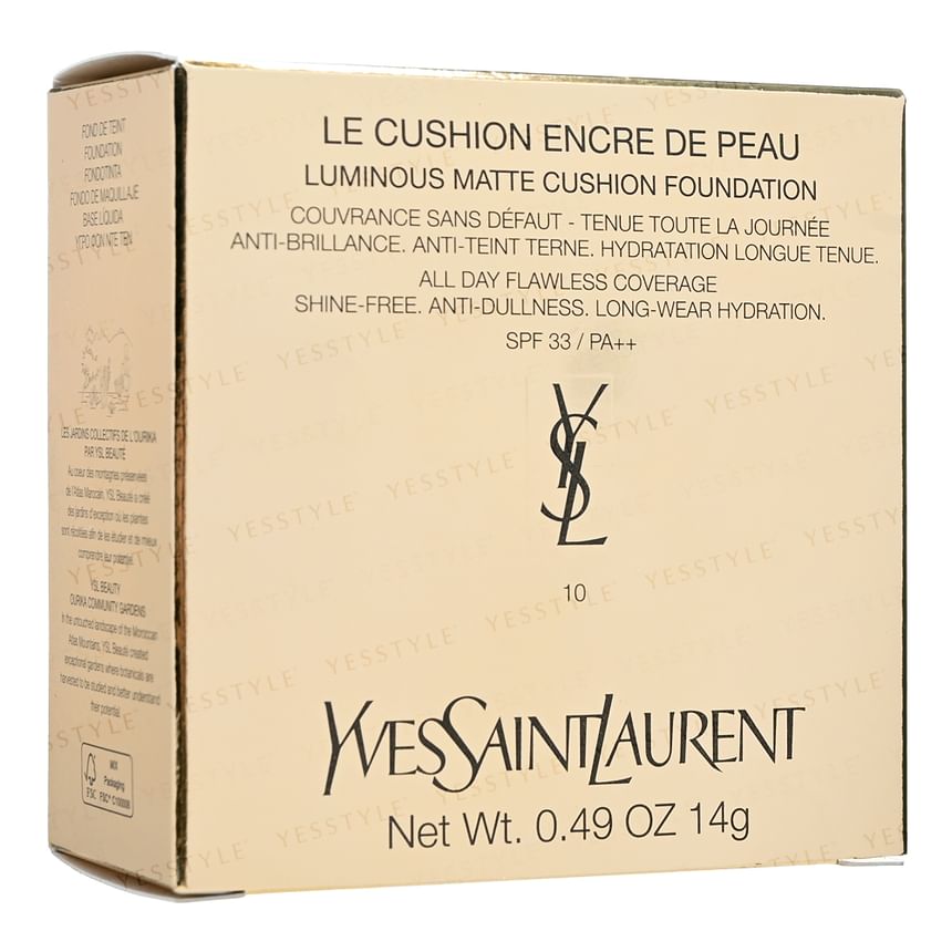 YSL - Le Cushion Encre De Peau Luminous Matte Cushion Foundation SPF 33 PA++
