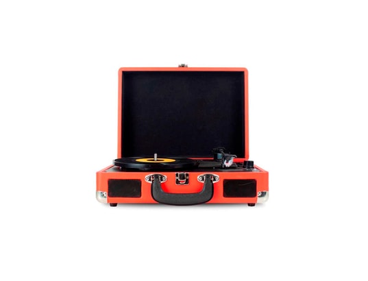 PRIXTON - Platine tourne disque Tourne-disque vinyle vc400 - bluetooth - rouge