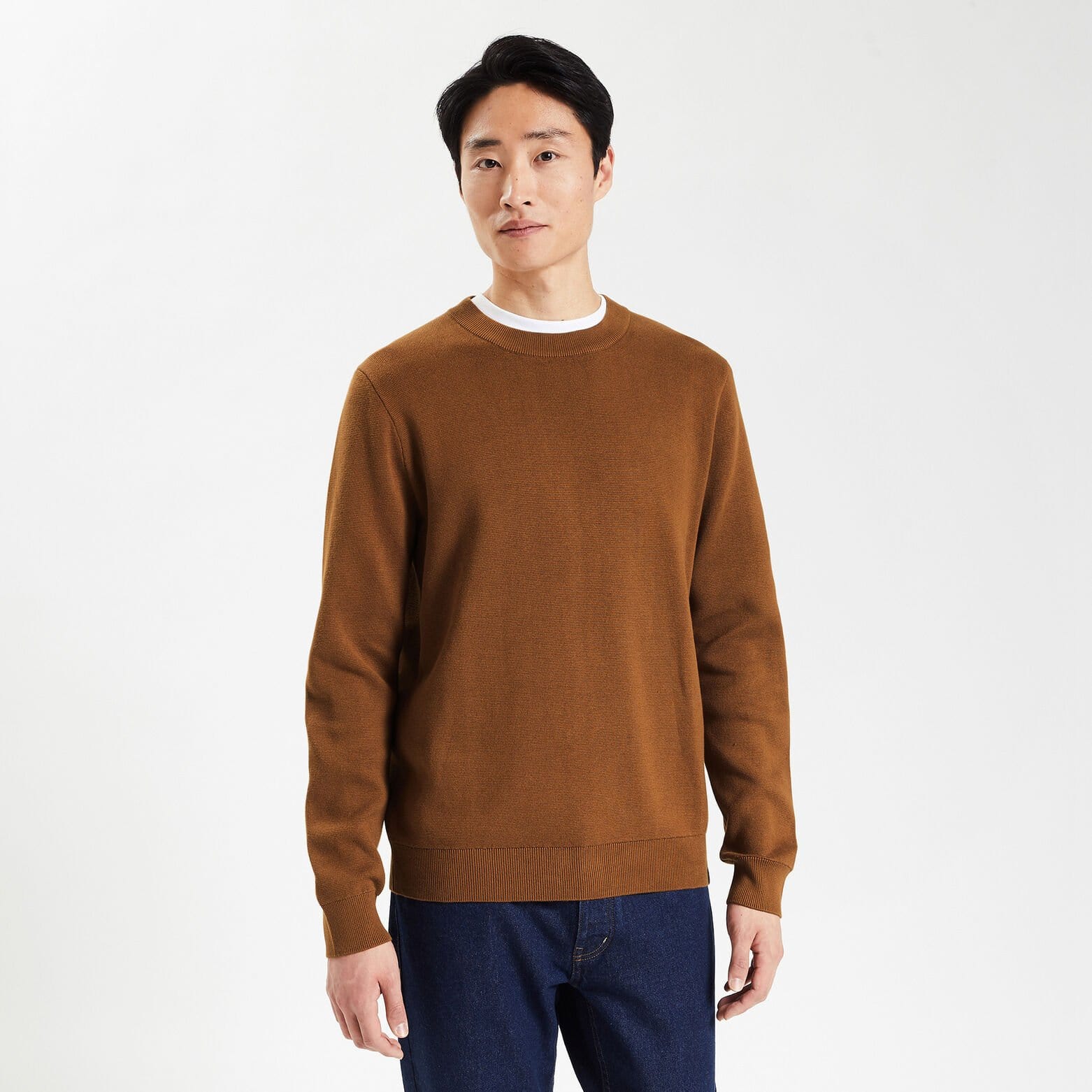 Pull uni 'le parfait by JULES' Camel
