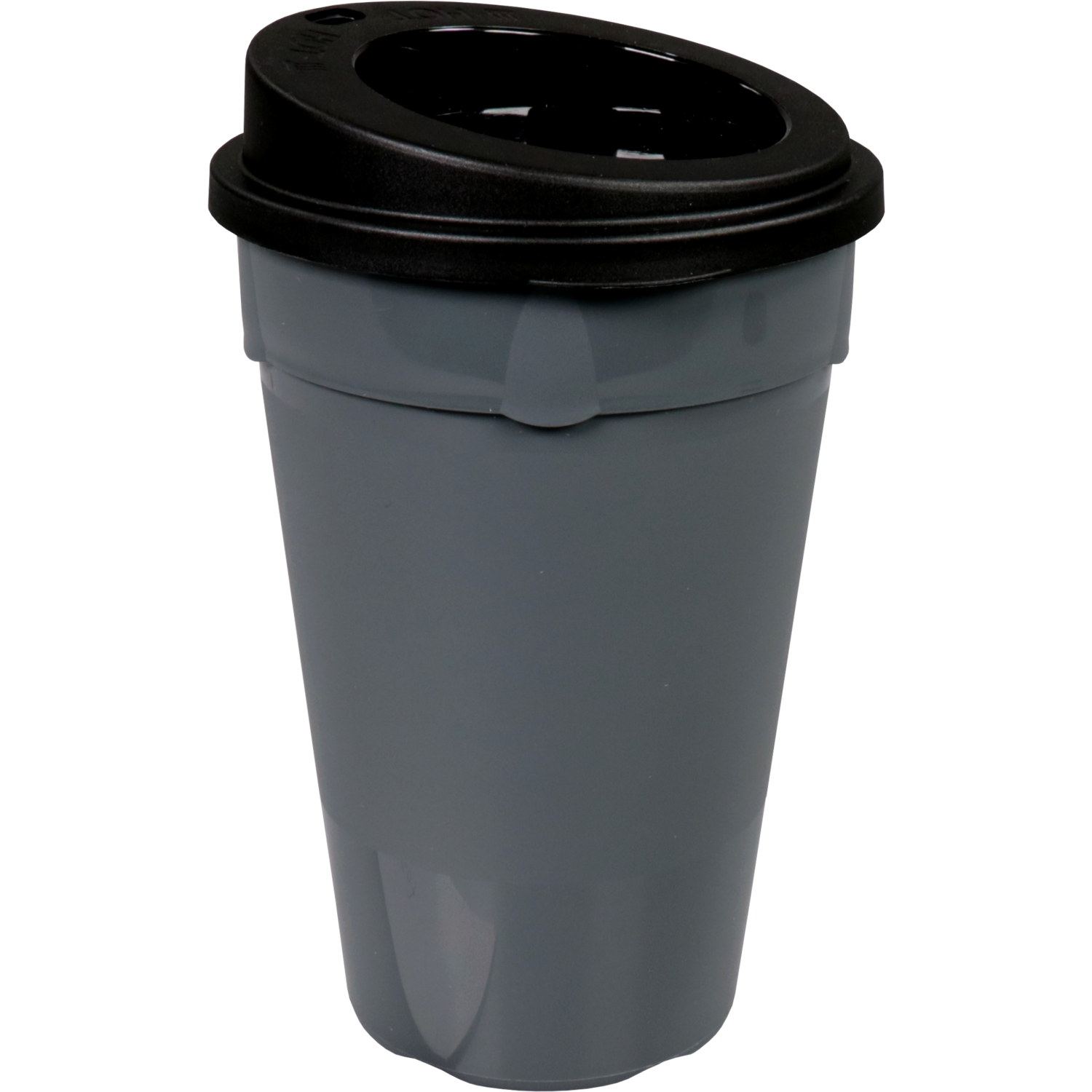 DishCircle, Beker, PP, reusable, 400ml, 115mm, grijs