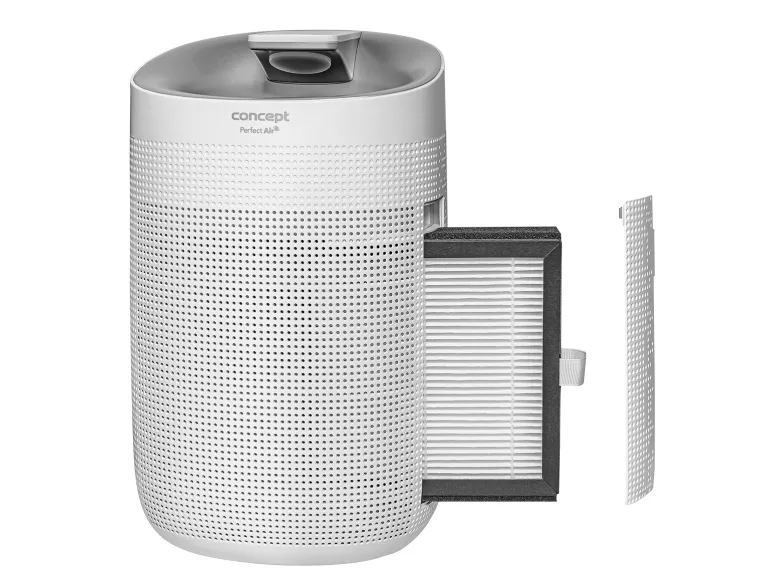 Concept OV1200 dehumidifier Perfect Air dehumidifier and air purifier white