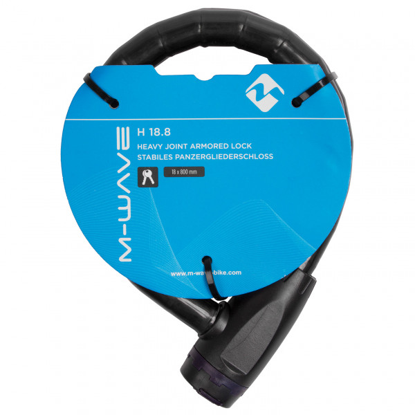 M-Wave - Panzergliederschloss H 18.8 - Antivol vélo