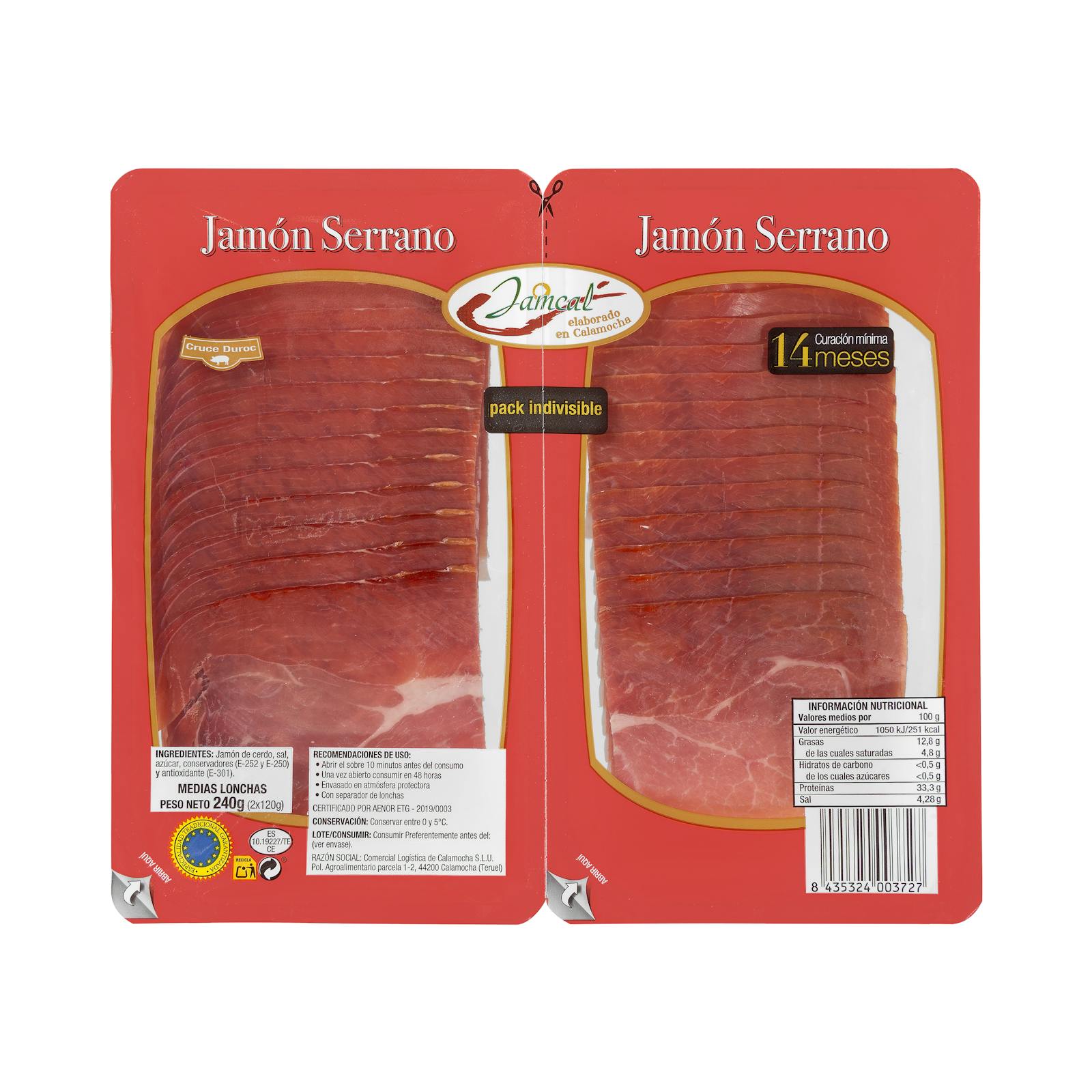 Jamcal Serrano demi-tranches