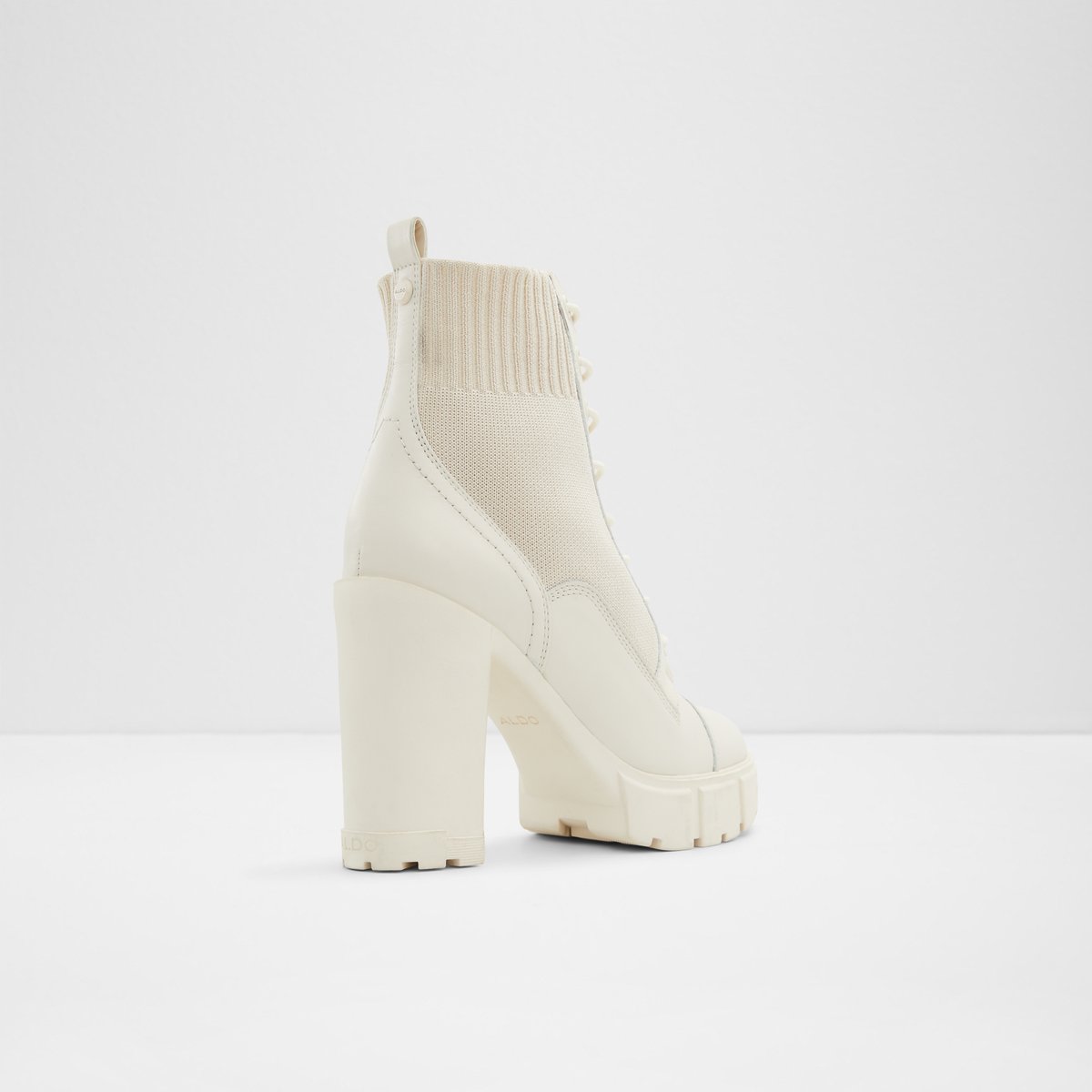 Rebel White Women Combat boots