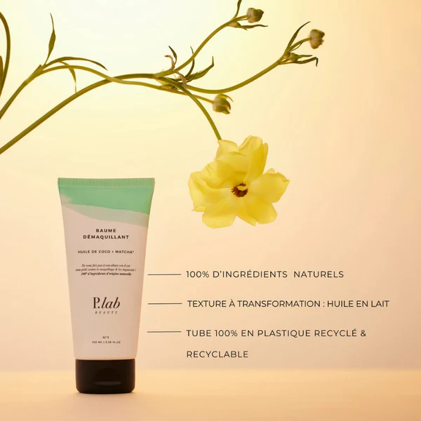 P.Lab Beauty Baume Démaquillant | Huile de Coco + Matcha 100ml