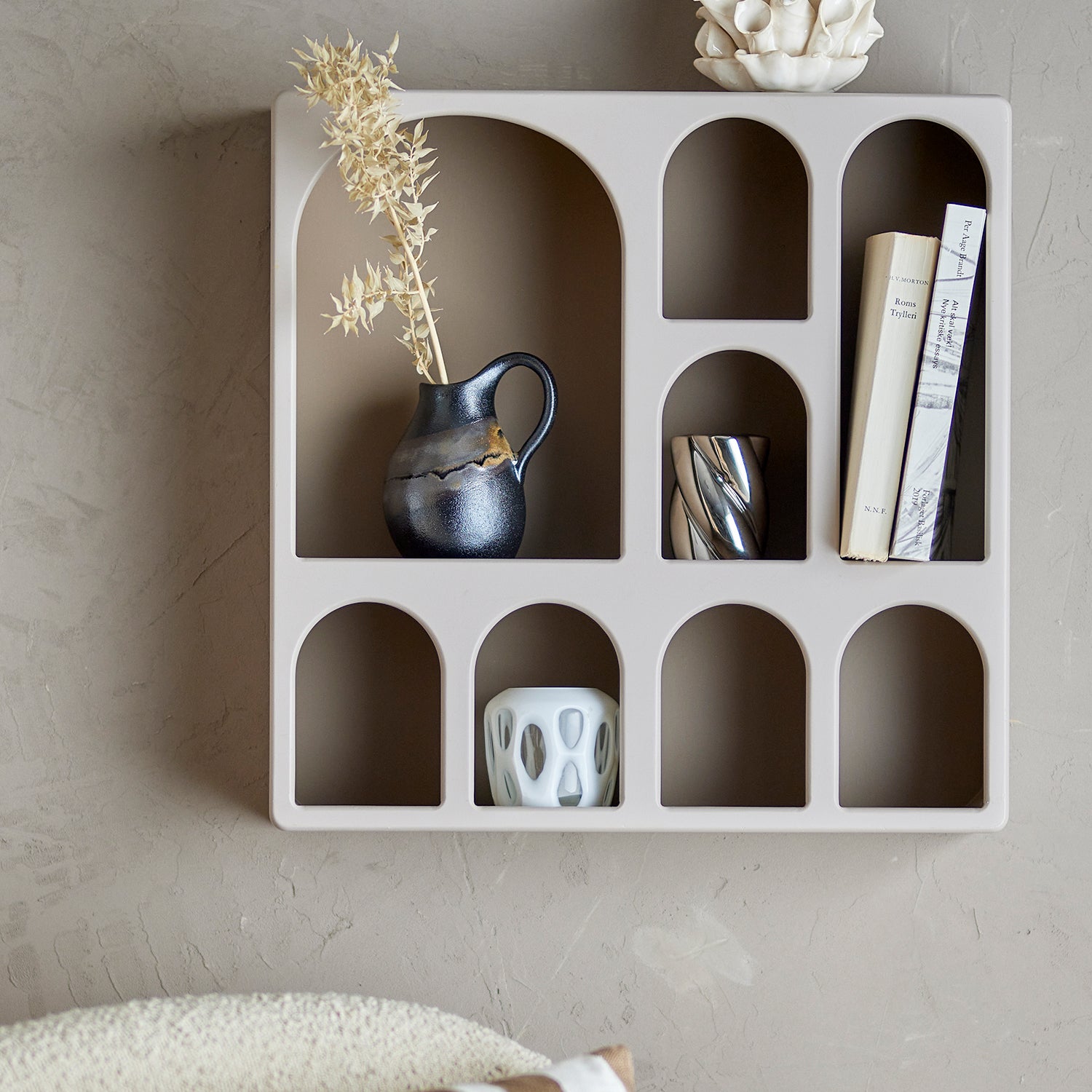 Bloomingville Graphia Wandkast - Bruin