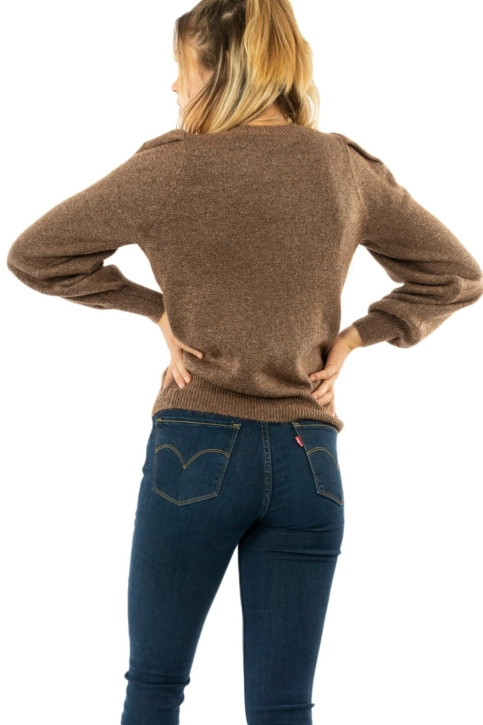 pull hiver Veromoda maja marron