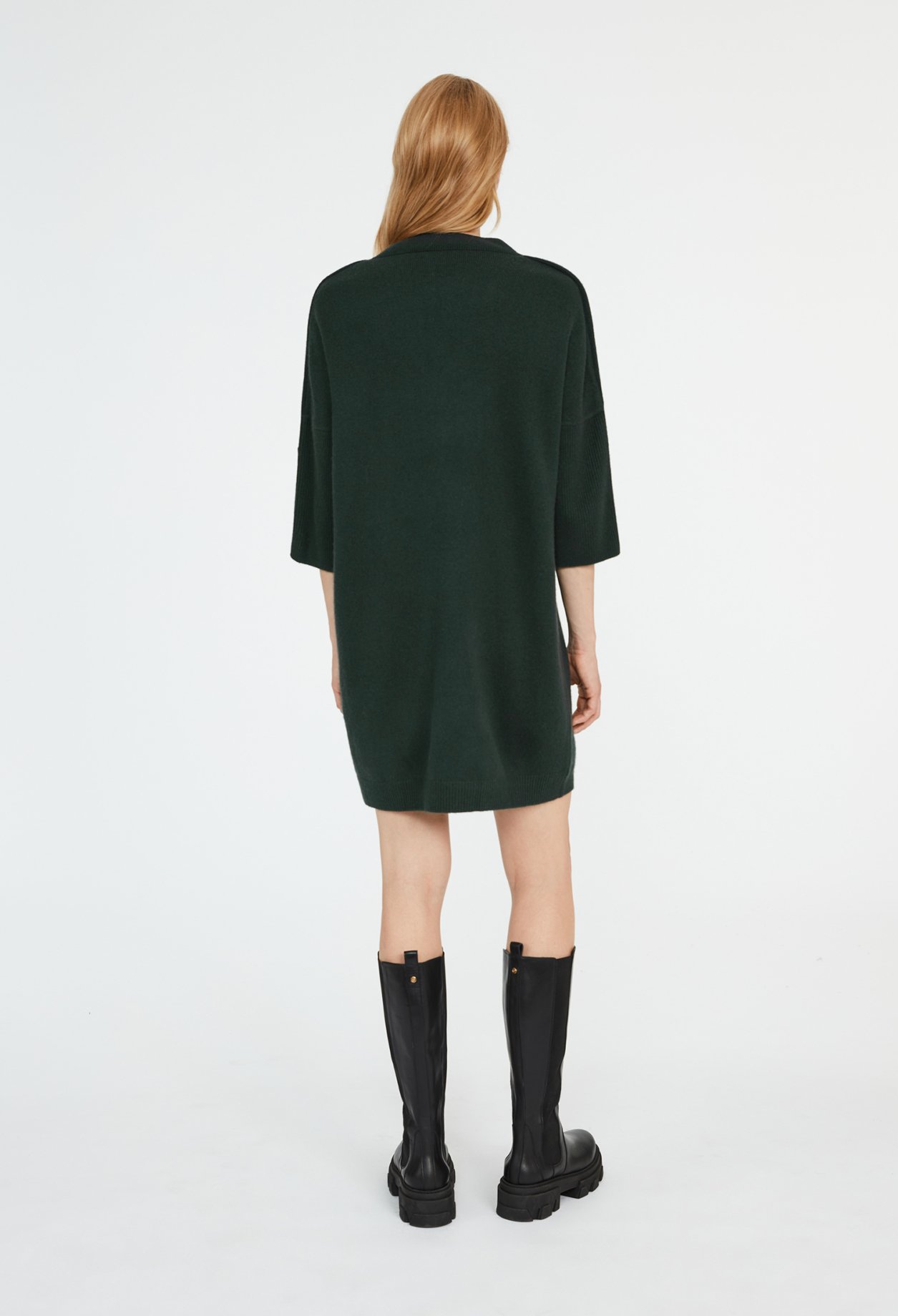 Robe pull col V