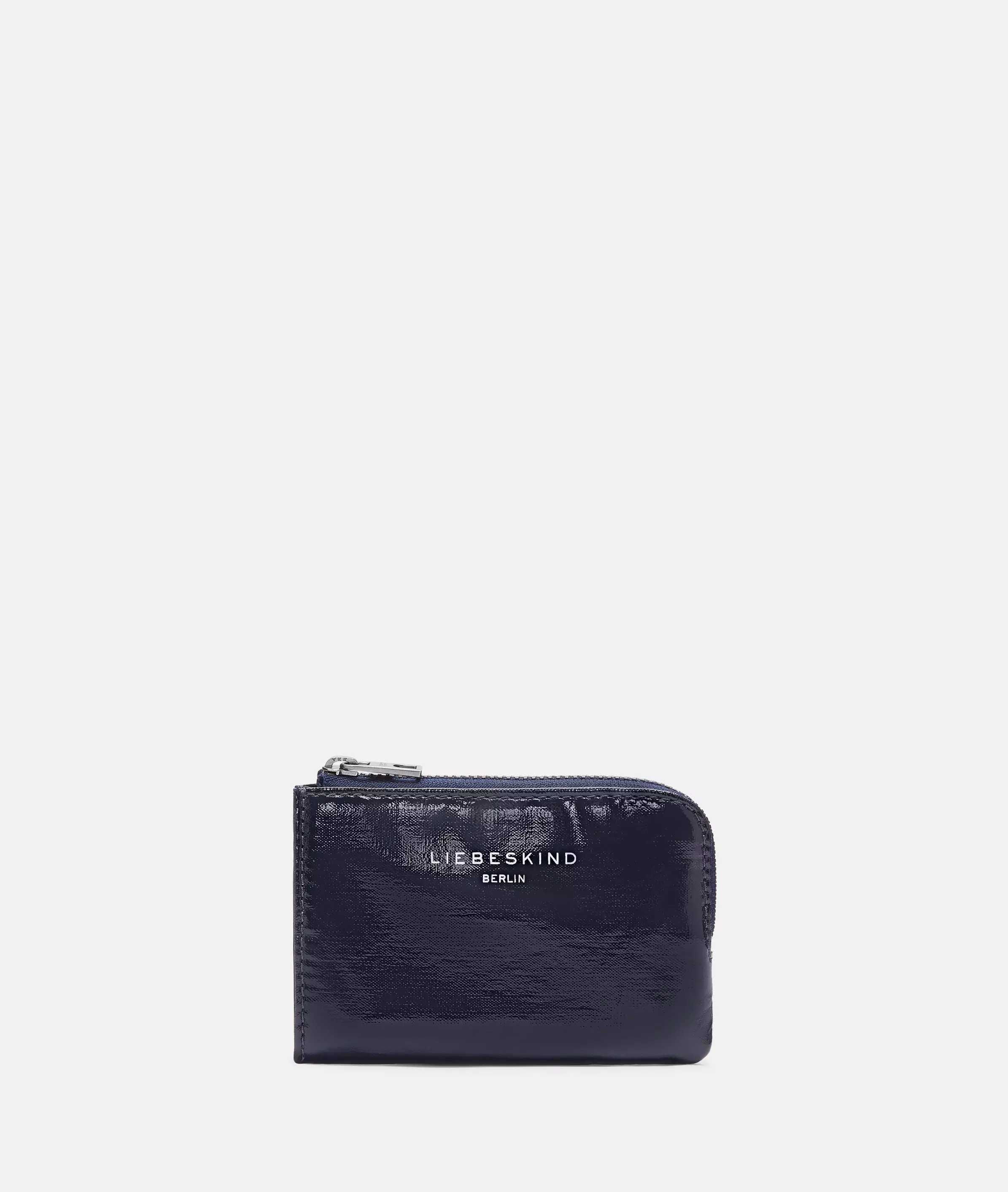 Leni purse XS Mini wallet made of cotton with a patent finish