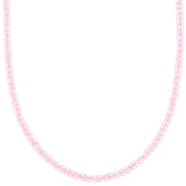 Star-Collier, Zirkonia, ca. 45 + 5 cm, Silber 925