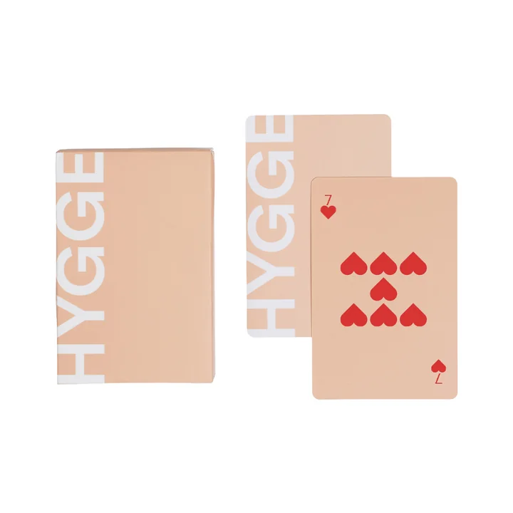 Design Letters - Hygge Kartenspiel, beige