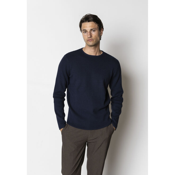 Clean Cut Copenhagen Oscar knit Navy