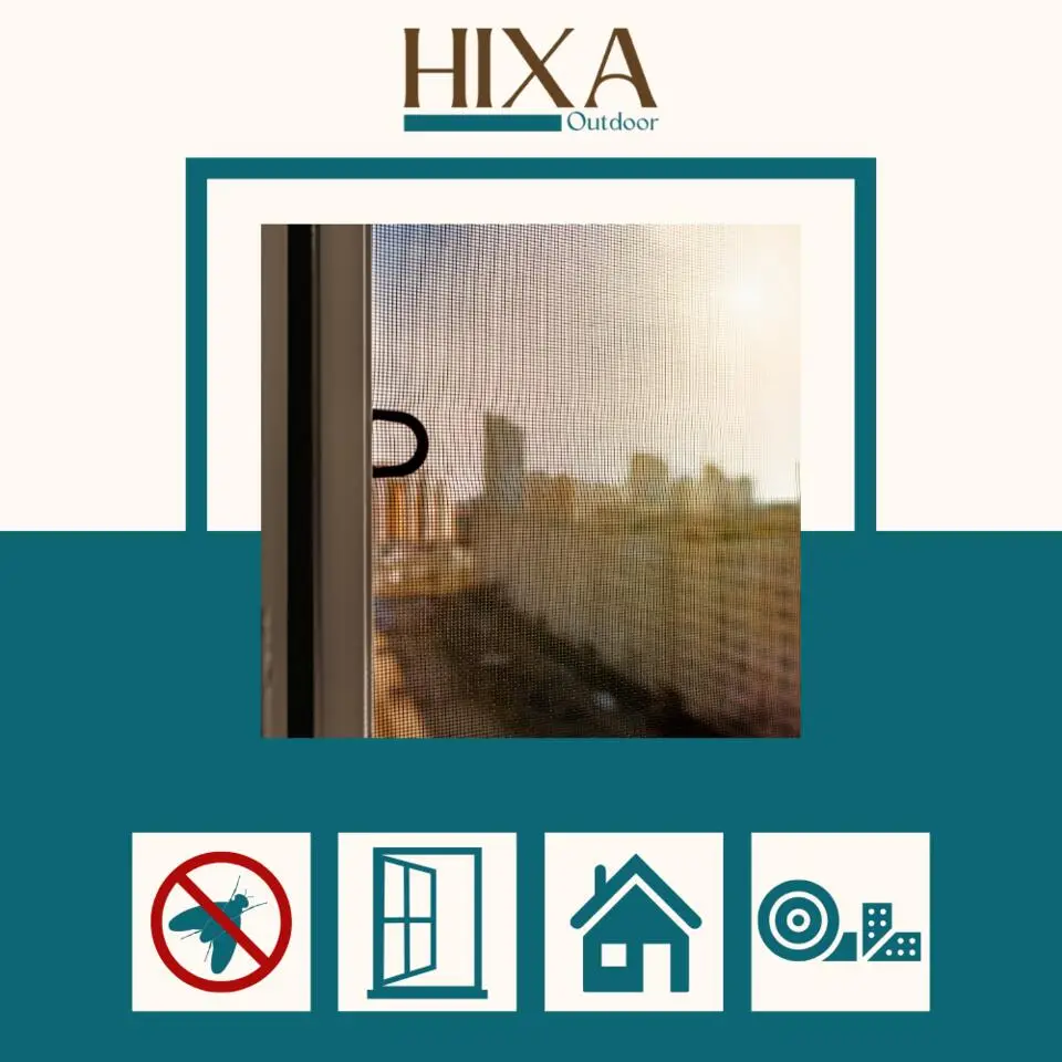 HIXA Raamhor 130x150 anti-insect 3 stuks