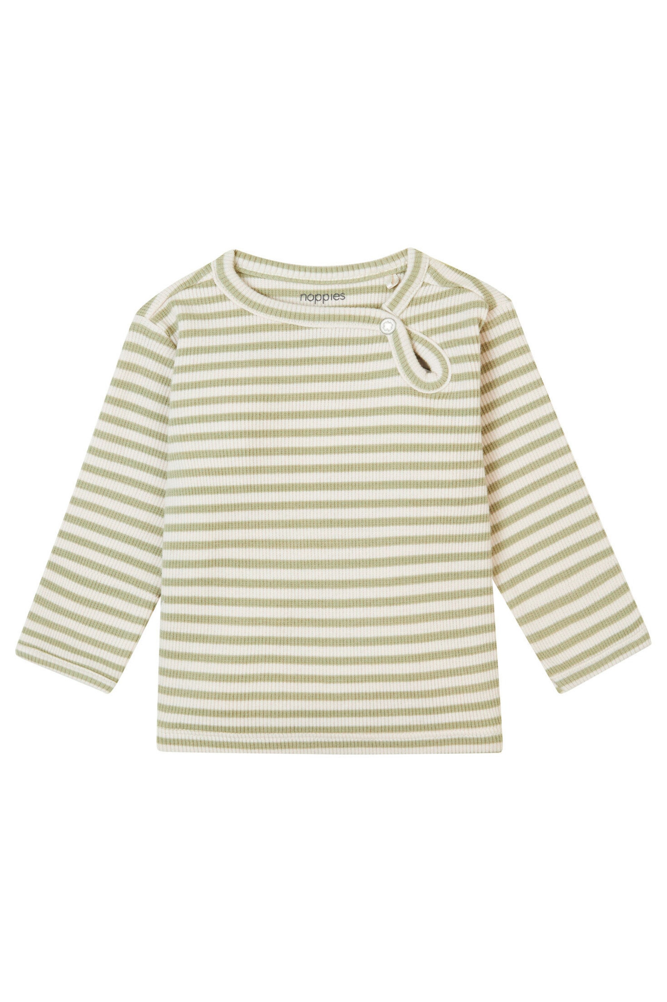 Noppies Baby Langarmshirt Gibbons Moss Gray