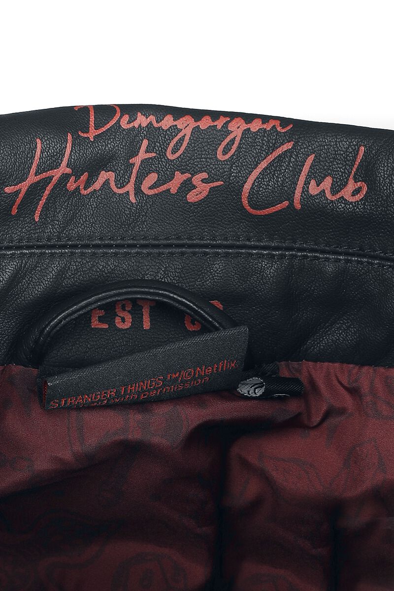 Hellfire Club | Stranger Things Veste en imitation cuir