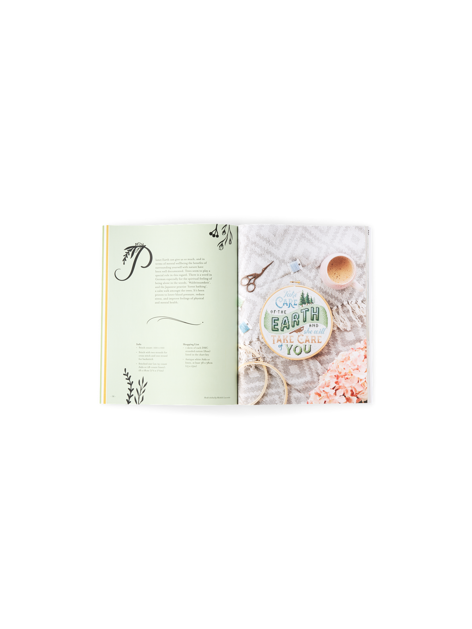 Cross Stitch for the Earth | Paperback. 20,4 x 1,3 x 26,1 cm. 112 sider. | Multi | New Mags