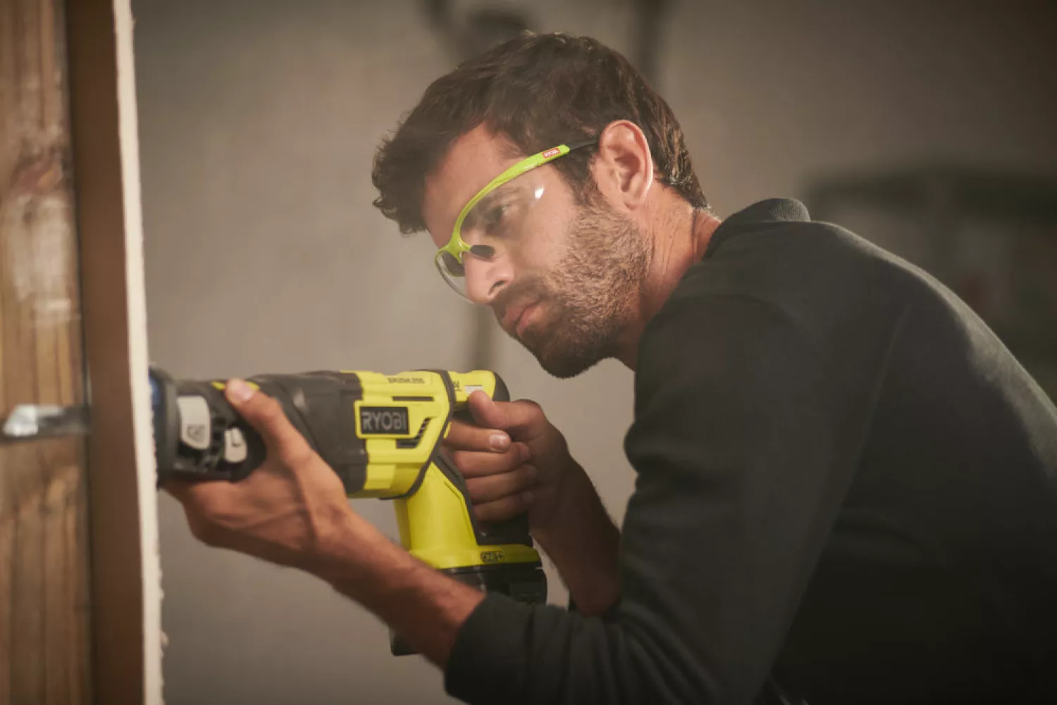 Ryobi R18RS7-0 18V Li-Ion accu reciprozaag body - snelwissel