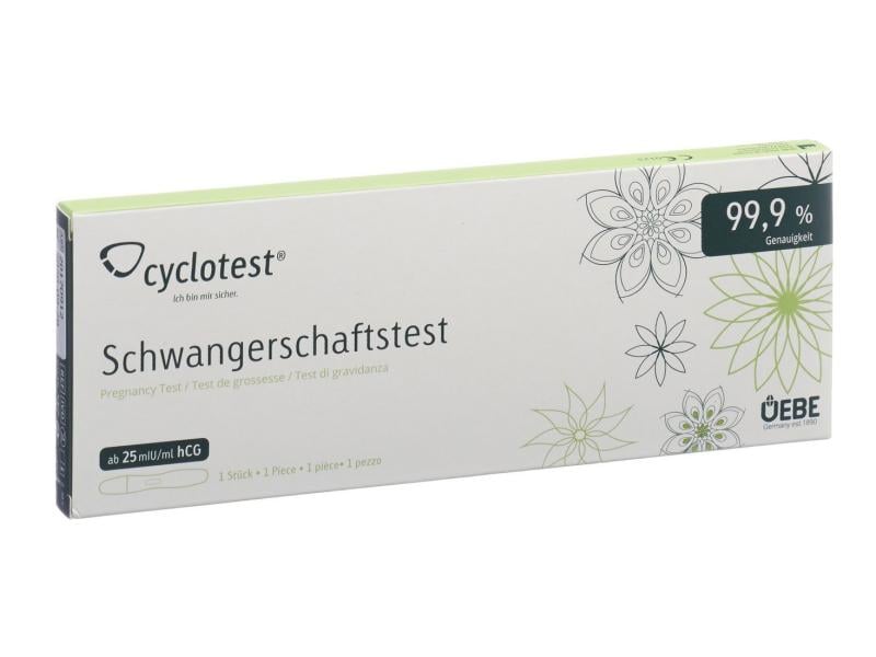 CYCLOTEST Schwangerschaftstest 1 Stück Schwangerschaftstest, analog, 1 Stück