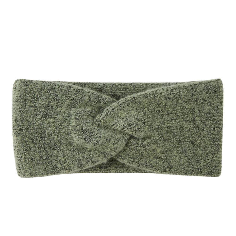 Pieces Cache oreilles Vert Femme Pieces New Headband