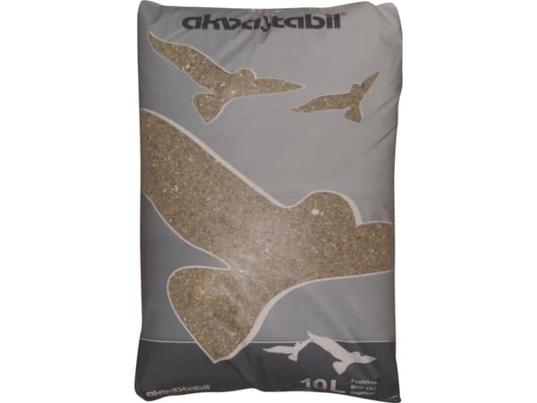 Akvastabil Fuglesand 25 KG. U/skaller