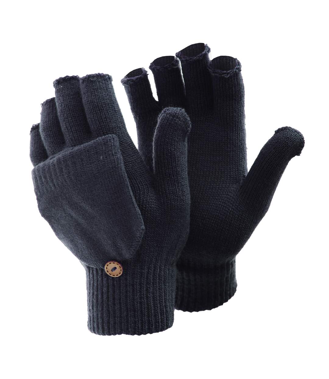 FLOSO - Mitaines avec capuchon - Femme (Bleu marine) - UTGL225