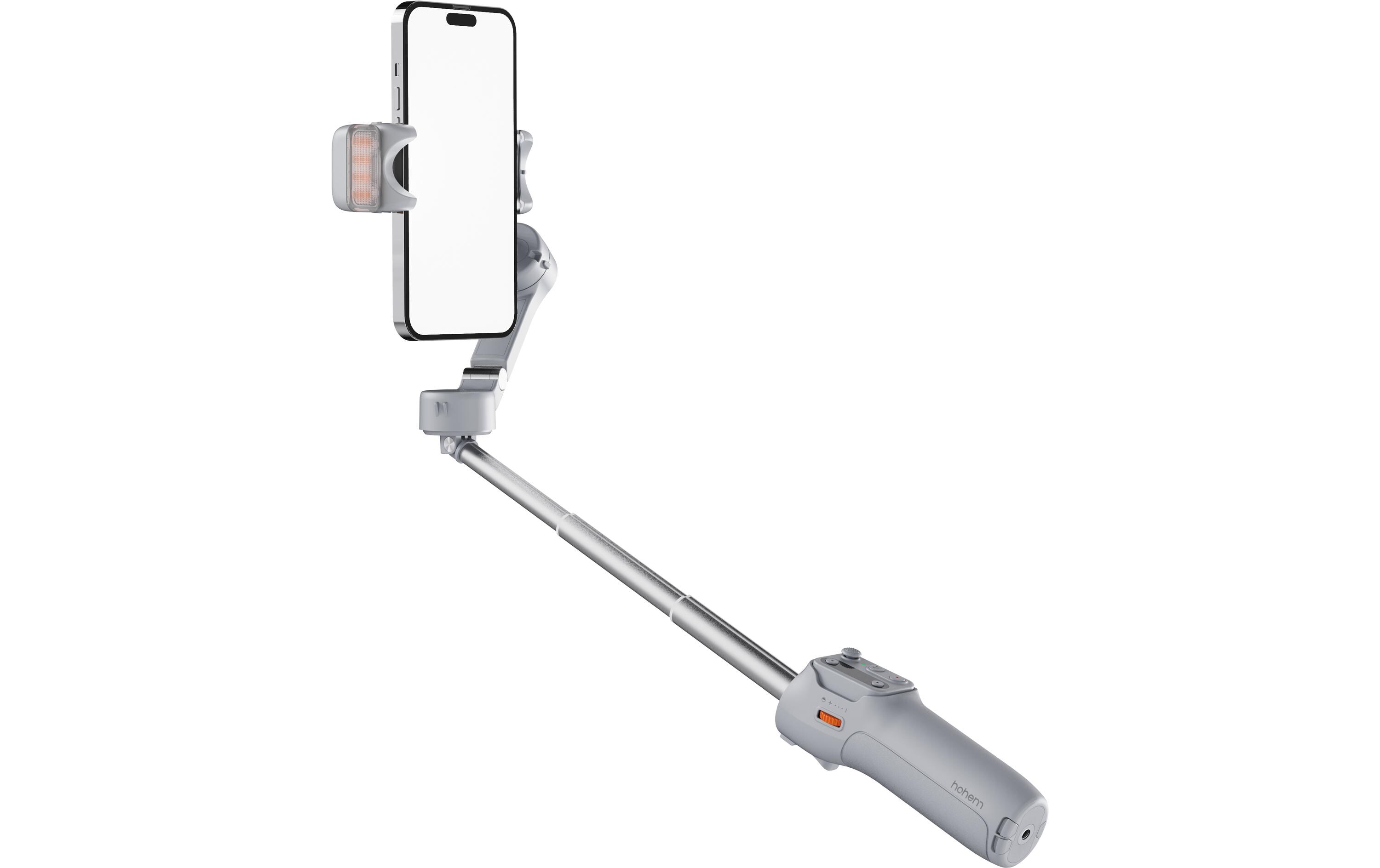 Gimbal iSteady X3 Grau<br>Smartphone-Gimbal mit abnehmbarer Fernbedienung und Aufhelllicht