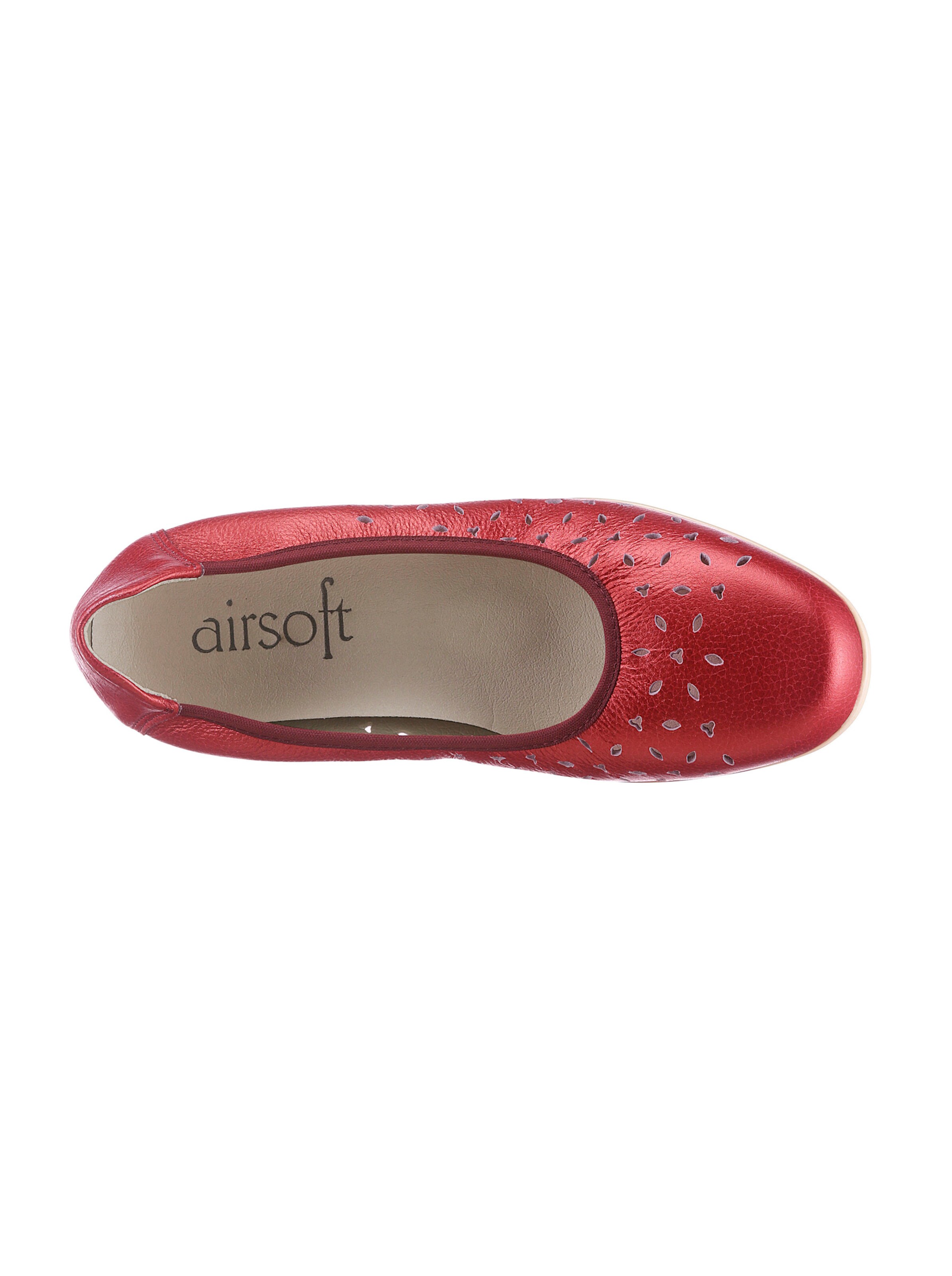 airsoft comfort+ Ballerina in rot