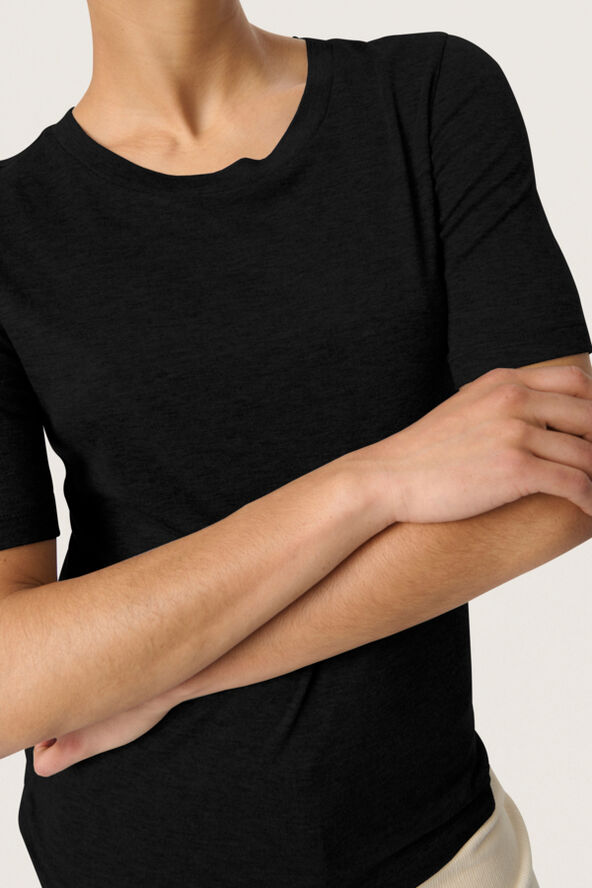 Soaked in Luxury SLFauna Tee SS Black