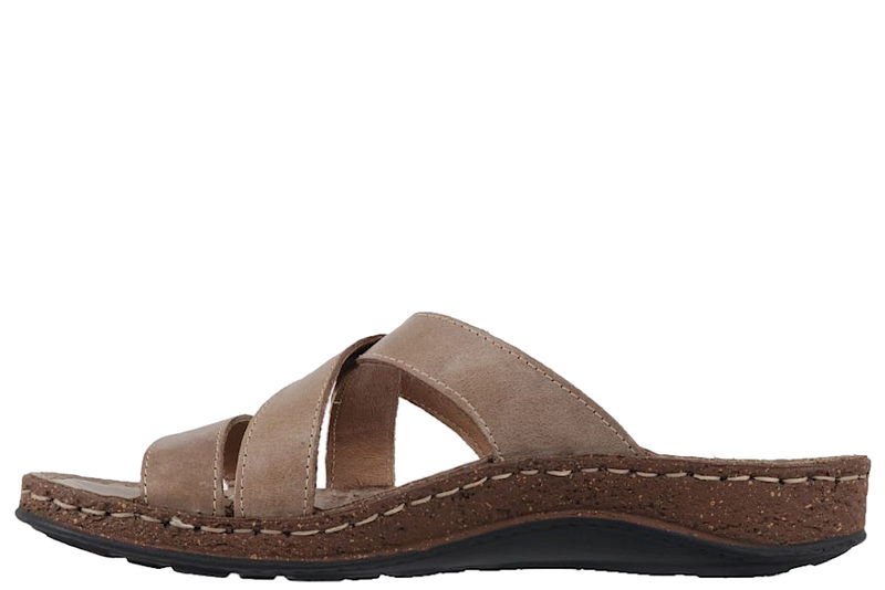 COPENHAGEN SHOES SLENTERS I BEIGE SKIND