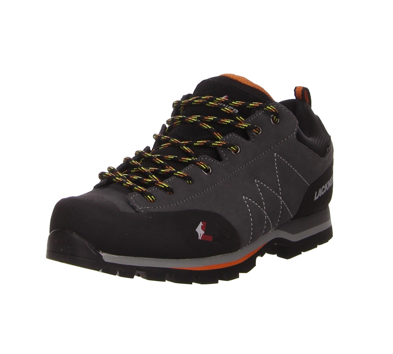 Lackner Schnürschuh anthrazit grau