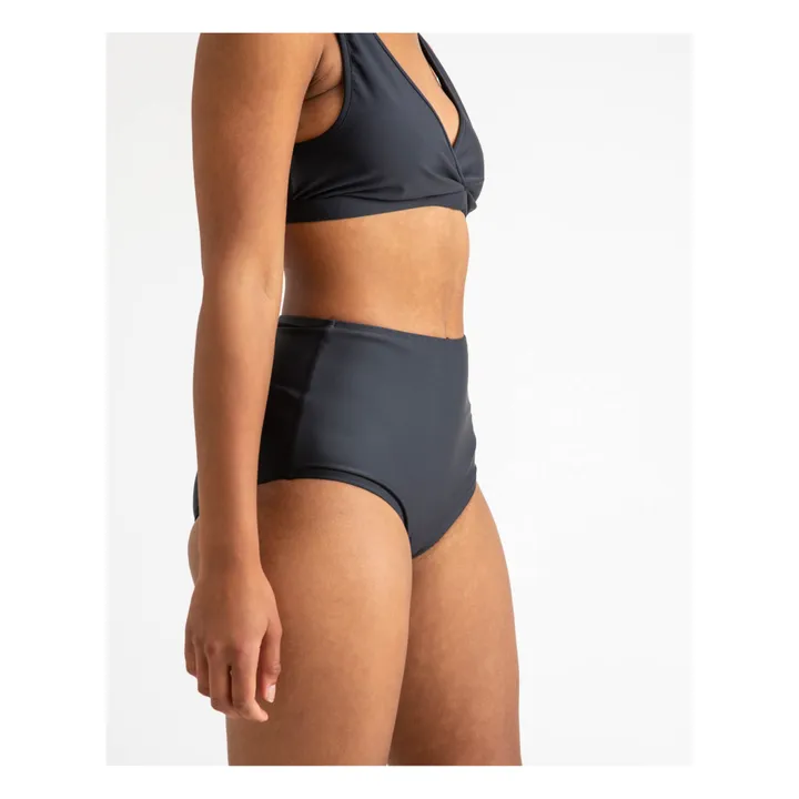 Matona Bas de Mailllot Taille Haute | Noir