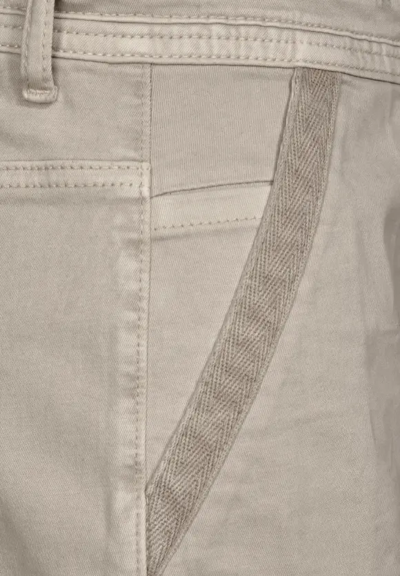 Loose Fit Balloon Hose - boulder beige