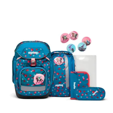 ergobag PACK Schulrucksack-Set VoltiBär, 6-teilig
